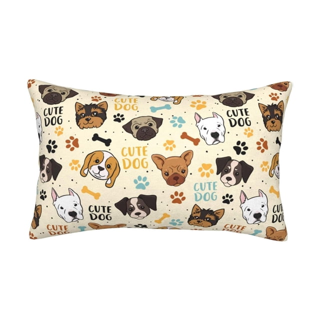 zhangmingg Housse de Coussin Décorative Réversible en Flanelle pour Canapé Lit Salon Jeté Douillet pour la Maison