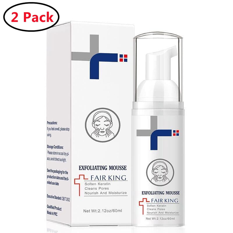 2 Pack Exfoliating Face Wash, Extra Gentle Daily Face Scrub, Gently