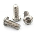 thumbnail image 1 of 100 Piezas M6 acero inoxidable 304 tornillos cabeza Allen M5x8mm, 1 of 6