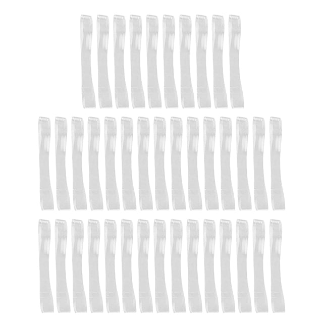 20Pairs Heel Protector for Shoes Wear-Resistant Heel Straps Gel for High Heels White Chic Design