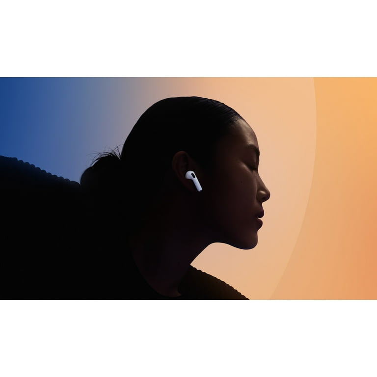 Pre-Owned Apple AirPods 4 White In Ear Headphones MXP63LL/A