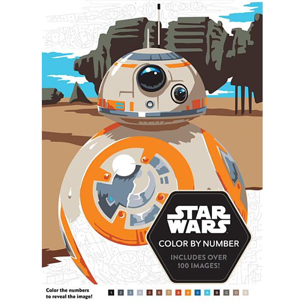 Star Wars Color by Number - Walmart.com