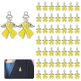 thumbnail image 1 of Alloy Angel Brooche With Like & Ribbon Bow Emblem For Care & Mutual Support Groups 50 Pieces Set, 1 of 6