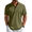 Army Green, variant on Men's Henley Shirt Short Sleeve Casual Shirt Hippie Beach T Shirts