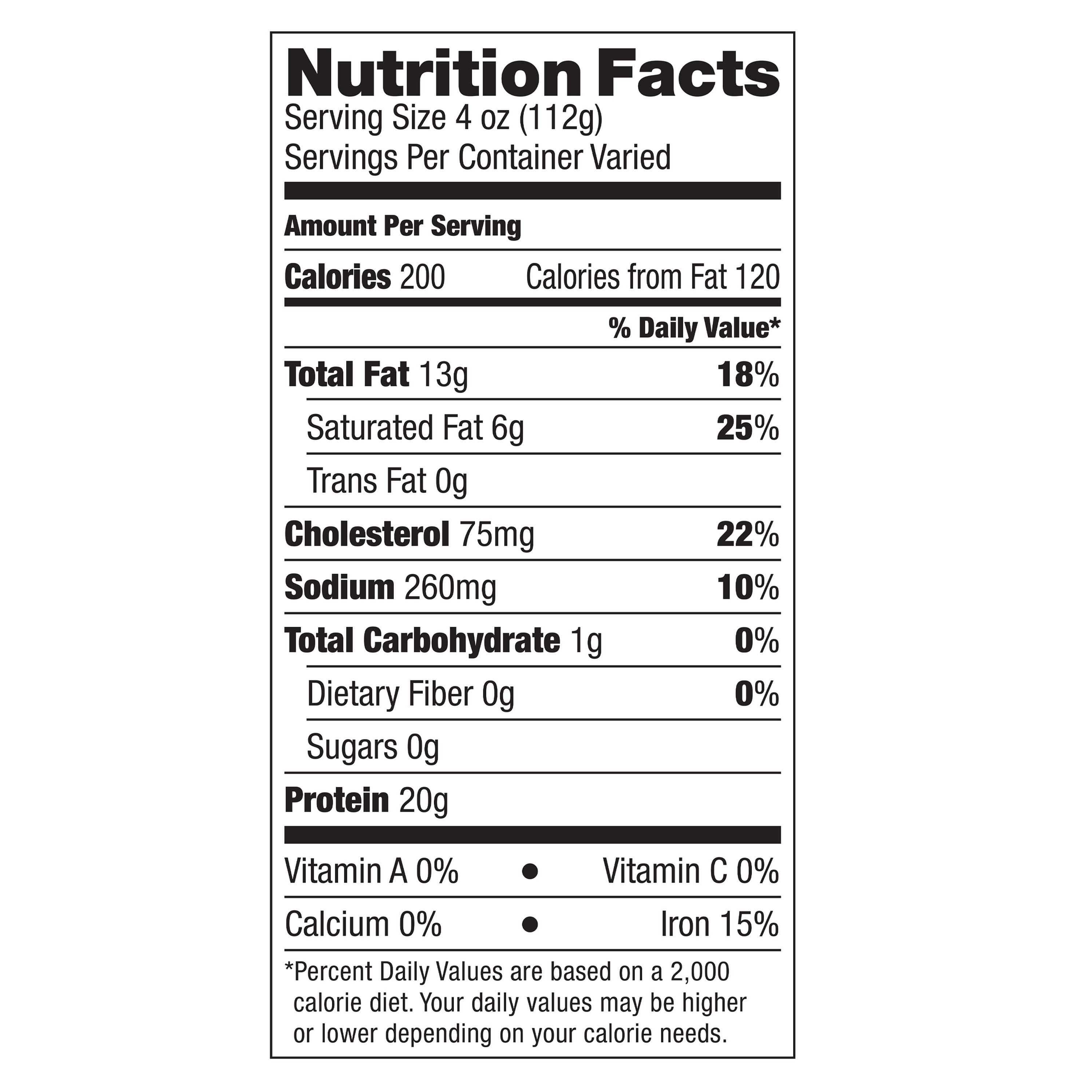 Marketside Lamb Leg Steak, Seasoned, 0.6 - 1.9 lb (Fresh)