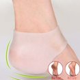thumbnail image 5 of 1pc Silicone Moisturizing Gel Heel Sock Cracked Foot Skin Soft Care Protector Support, 5 of 5