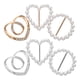 thumbnail image 1 of 6 piezas de perlas de diamantes de diario gano de diezu bufanda hebilla de hebilla broche broche de cintura de chal de la cintura clip, 1 of 4