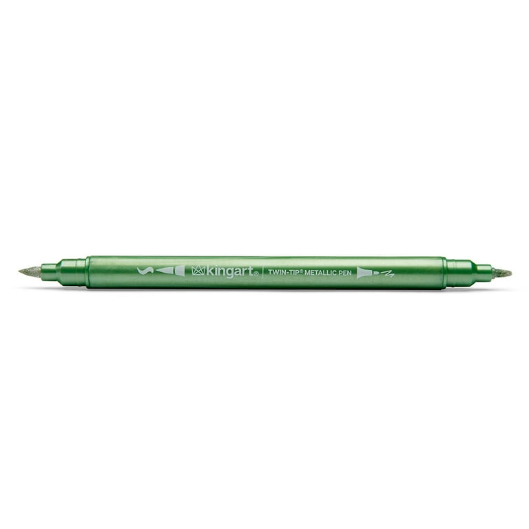 KingTip Twin-Tip™ Chisel & Fine Markers 36 Colors — KINGART