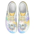 thumbnail image 4 of Wismoutput Dragonfly Printed Sneakers for Men Boys Wide Width Skin-Friendly Comfortable Barefoot Shoes Size 5.5-14, 4 of 7