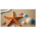 thumbnail image 3 of LUUFILx Beach Themed Starfish Shells Banner Background Party Decorations, 3 of 8
