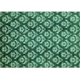 thumbnail image 1 of Ahgly Company Indoor Rectangle Abstract Turquoise Blue Modern Area Rugs, 2' x 5', 1 of 4