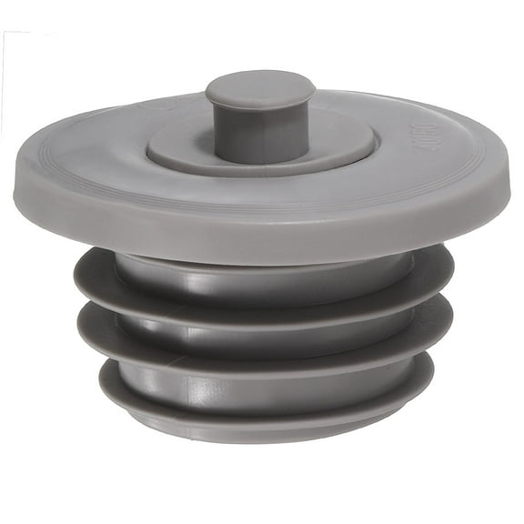 Drain Pipe Seal Ring with Plug, Anti-Odor Floor Drain Plug Sewer Pipe Seal Ring for 45-50mm Drainage Pipes, Grey