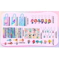 thumbnail image 4 of 84pcs Mermaid Party Favors for Boys and Girls with Mermaid Birthday Rings Keychain Slap Bracelets Bags Hair Clips Necklace etc Mermaid Birthday Party Favors, 4 of 7