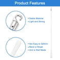 thumbnail image 3 of 2Pcs 17" Blinds Wand Replacement, Blinds Tilt Wand with Hook and Grip, Silver, 3 of 6