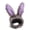 Grey Rabbit, variant on Visland Cat Bunny Rabbit Hat, Soft Skin-friendly Plush Adjustable Fastener Tape Closure with Purple Ears Pet Costume Headwear for Cat Dog Puppy Kitten Halloween Party Cosplay