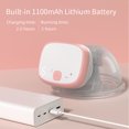 thumbnail image 3 of Bomba De Pecho Manos Libres, Bomba De Pecho Eléctrica, Botón Táctil De 9 Niveles, Portátil Para La Vida Diaria De La Madre, 3 of 7