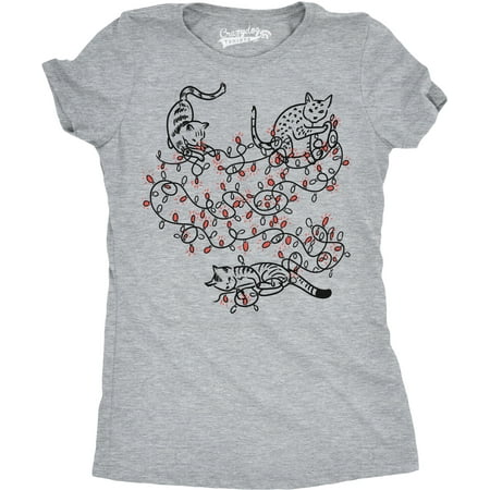 crazy dog tshirts womens cats in christmas lights funny walmart christmas t shirts