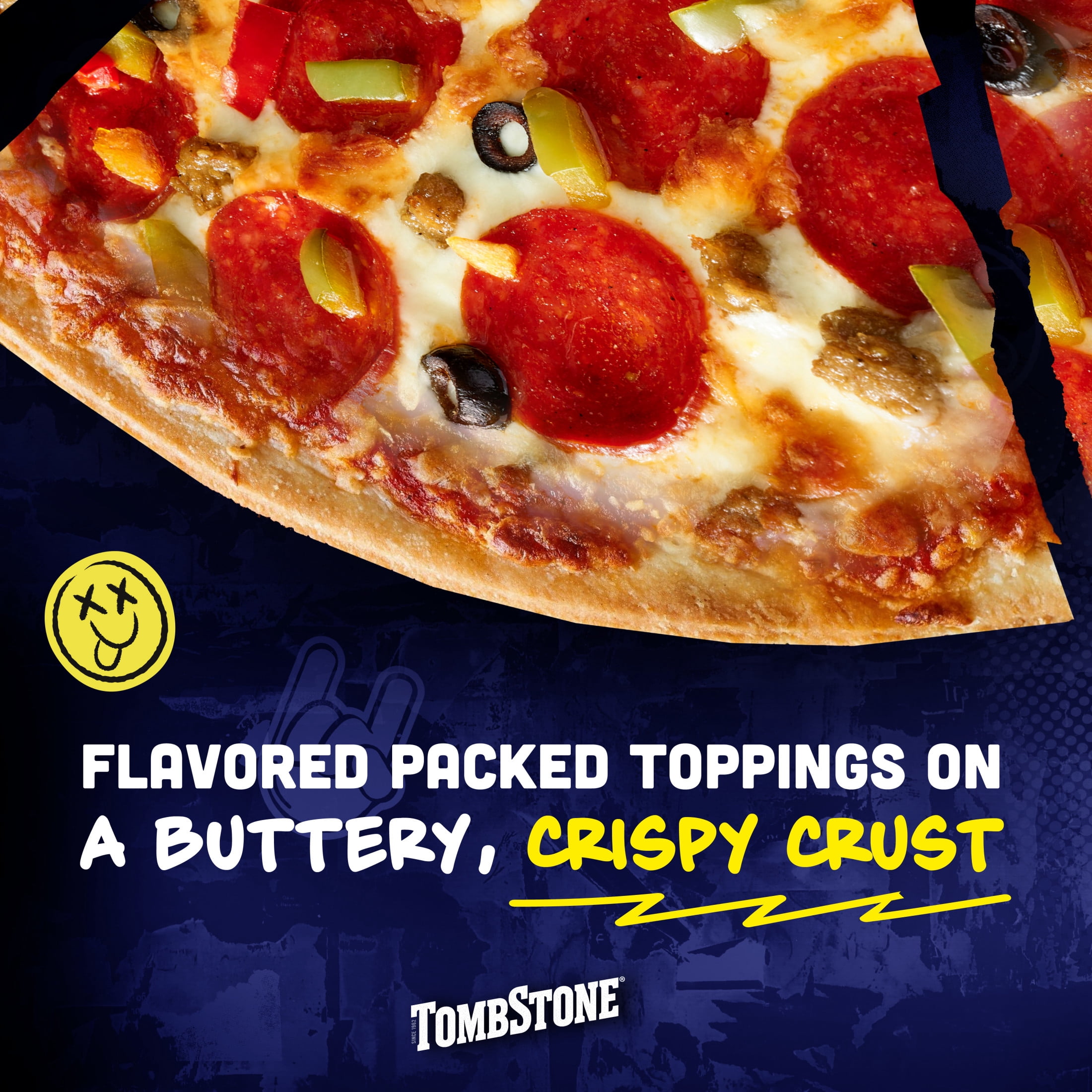 Tombstone Supreme Frozen Pizza, Original Crust, 20.8 oz (Frozen)​