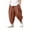 Coffee, variant on Boys Girls Wide Leg Pants Size 2-12Y Washed Crinkle Loose Fit Casual Trousers for Summer Spring