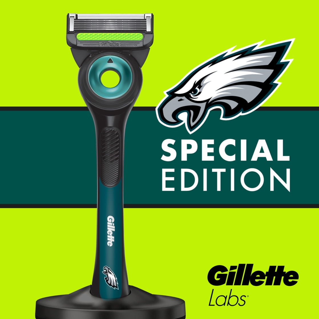 Exclusive Gillette Labs Official Eagles Gameday Razor Bundle