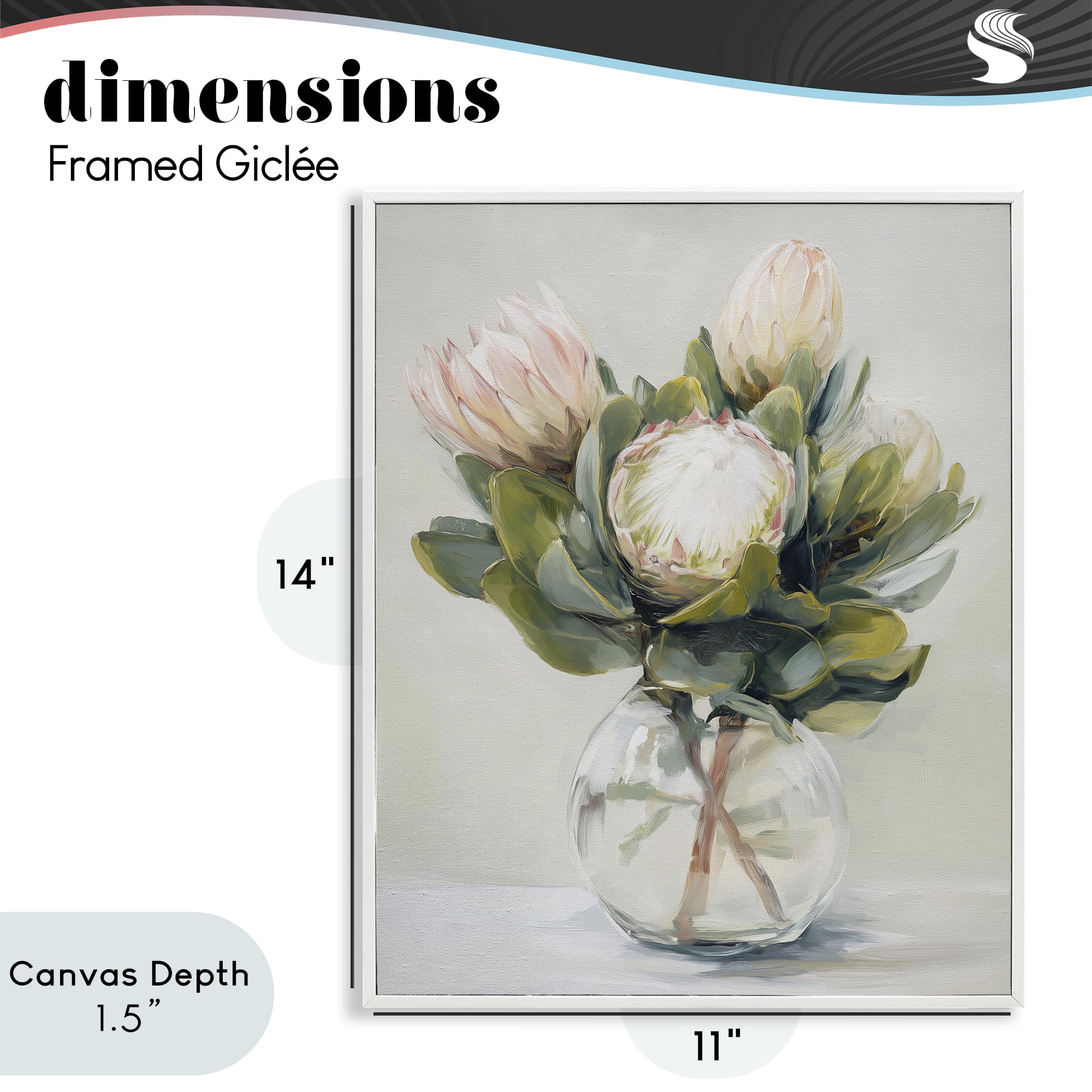 Stupell Industries Lush & Wild Tropics White Framed Giclee Art, design by Svetlana Aleynikova