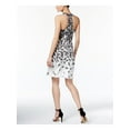 thumbnail image 2 of YYIGAL Womens Black Floral Sleeveless Knee Length Fit + Flare Dress Size: M, 2 of 4