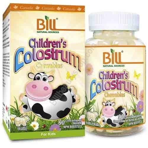 Bill Children's Colostrum 90 Chewables