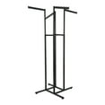thumbnail image 4 of 4 Way Adjustable Clothing Rack, Clothing Display Rack for Clothing Stores Black, 4 of 12