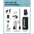thumbnail image 7 of EGGORY 11 ft Inflatable Paddle Boards Stand Up Paddle Board with Full SUP Accessories, 7 of 7