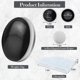 thumbnail image 2 of 10pcs Magnetic Curtain Weights Drapery Weights, Strong Magnetic Shower Curtain Weights, Heavy Duty Curtain Weights Bottom No Sew, 2 of 5