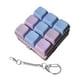 thumbnail image 2 of Llavero con teclado antiestrés, juguete ligero, regalo, teclado mecánico antiestrés. Azul púrpura, 2 of 9