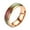 Rose Gold, variant on Guodhu Mood Ring for Men Women Stainless Steel Temperature Sensative Color Changing Wedding