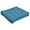Aqua Blue, variant on 25-inch Square Corder Floor Pillow with Button Tufts - Aqua Blue