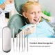 thumbnail image 3 of Conjunto de herramientas dentales de acero inoxidable Instrumento de espejo de boca de espejo oral Labymos  Natural, 3 of 6