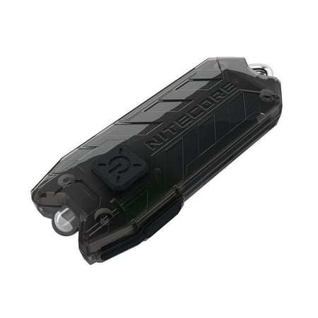 Lm 1 Air - Tube Tiny Keychain USB 45 lm LED Flashlight, Black, Left/Right, 45 lumen max output with infinitely variable brightness from 1 to 45 lumens By Nitecore