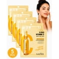 thumbnail image 1 of Kit 5 Mascarillas Faciales Iluminadoras Y Reparadoras Con Vitamina C, 1 of 6