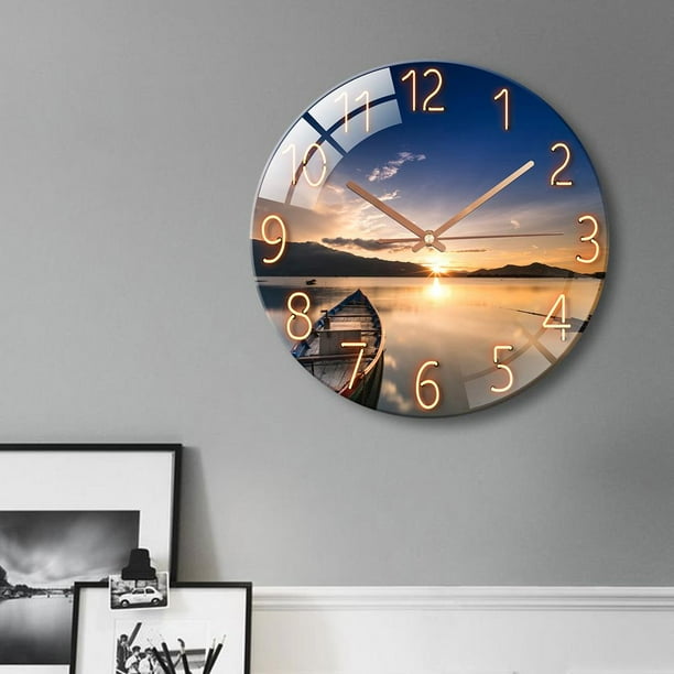 Reloj de pared de de moderno para sala de habitaciones de