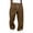 Coffee #288, variant on Men's Corduroy Wide Leg Pants Drawstring Elastic Waist Baggy Loose Fit Casual Lounge Trousers with Pockets