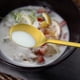 thumbnail image 5 of Cterwk - 4 cucharas de sopa con mango largo, de acero inoxidable, para arroz, para el hogar, la cocina y el restaurante, 5.9 pulgadas, 5 of 7