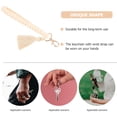 thumbnail image 3 of KALLORY Wristlet Lanyard Keychain Prevent Lost Cotton Rope 1Set, 3 of 6