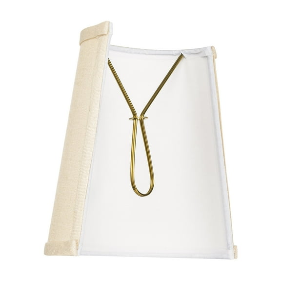 Larger Wall Sconce Shield Clip On Half Lamp Shade