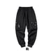 thumbnail image 5 of Pantalones casuales para hombre Qarigey Poliéster cómodo 603black XL, 5 of 6