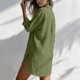 thumbnail image 5 of Neewe Womens Button Down Shirts Cotton Blend Dressy Shirts Long Sleeve Work Blouses Collared Tops Tunics with Pocket, 5 of 6