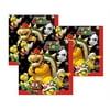 Super Mario Bros Bowser And Friends Dinner Napkins (48 Count) By Party Supplies