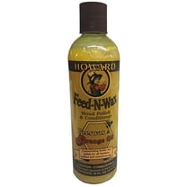 Howard Products FW0016 Wood Polish & Conditioner, 16 oz, Orange, 16 Fl Oz