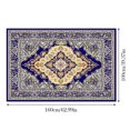thumbnail image 3 of Style Short Velvet Living Room Carpet Bedroom Floor Mat Warm Room Decorative Carpet Machine Washable Thick And Comfortable Foot Mat (multiple Sizes Available) Carpet 7x7 Little Rugs Throw Blanket, 3 of 4