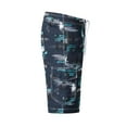 thumbnail image 4 of Xysaqa Mens Swim Trunks Board Shorts Cool Printed Lightweight Beach Shorts for Men Cotton Casual Hawaiian Bathing Suits 3X 4X 5X 6X （Available in Big & Tall Sizes), 4 of 6