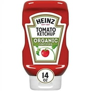 Heinz Organic Tomato Ketchup (14 oz Bottle)