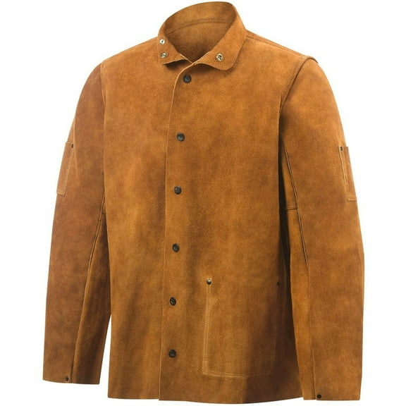 Steiner Welding Jacket,M,30",Brown 9215-M