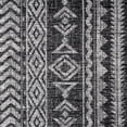 thumbnail image 3 of Nicole Miller New York Patio Country Odina Southwest Tribal Indoor/Outdoor Area Rug, Black/Grey, 7'9"x10'2", 3 of 9